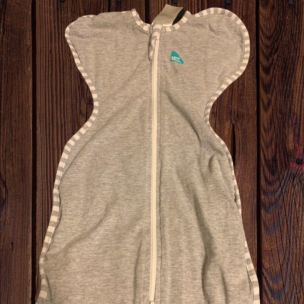 Love to dream grey newborn swaddle up